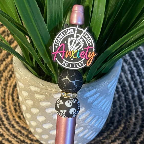 Anxiety Beaded Pen - Picture 1 of 2